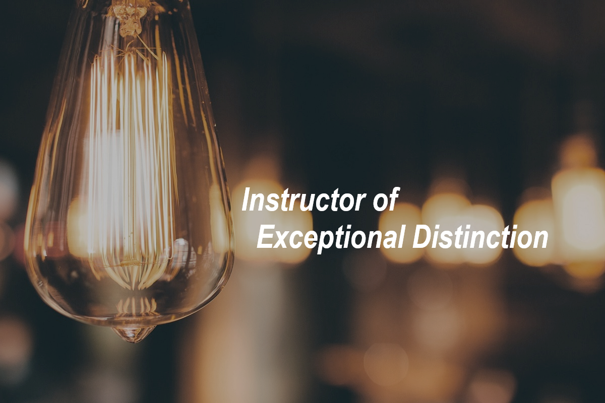 NACVA Instructor of Exceptional Distinction